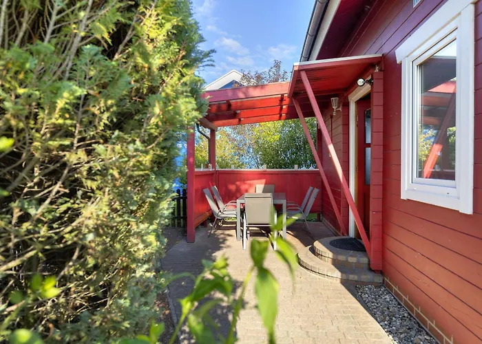 Zinnowitz, Haus Joern בקתה *